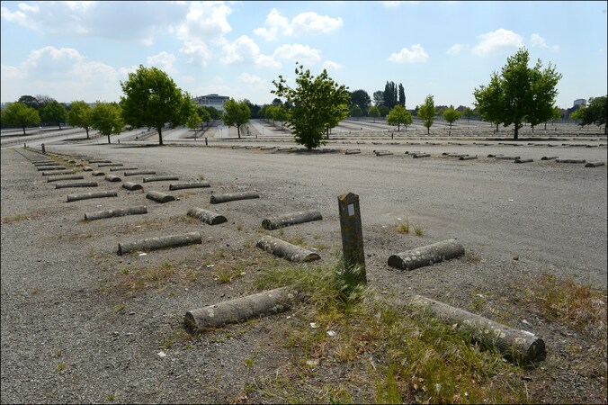Parking C op de Heizelvlakte.