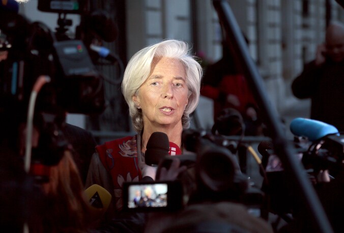IMF-topvrouw Christine Lagarde.