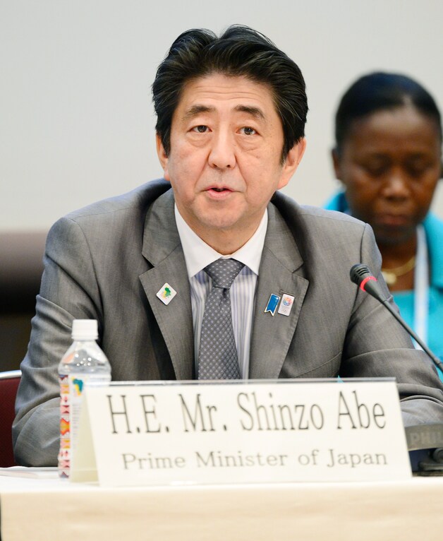 Premier Shinzo Abe.