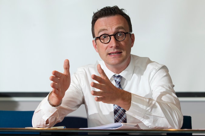 Vlaams minister van Onderwijs Pascal Smet (sp.a).