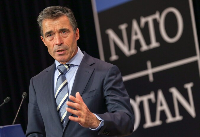 Navo-secretaris-generaal Anders Fogh Rasmussen.