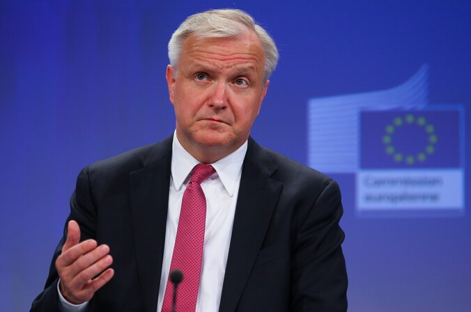 EU-commissaris Olli Rehn.