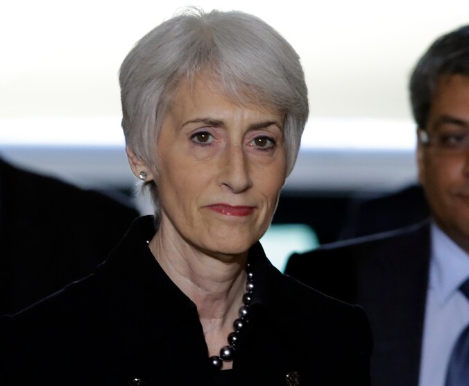 De Amerikaanse onderminister van Buitenlandse Zaken Wendy Sherman, die de besprekingen in Den Haag zou bijwonen.