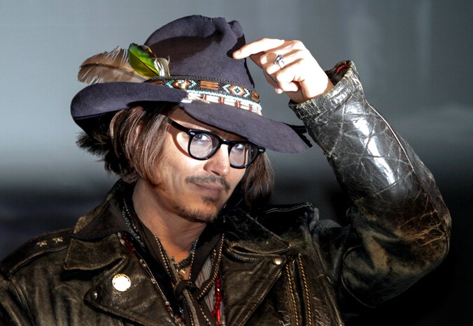 De Amerikaanse acteur Johnny Depp.