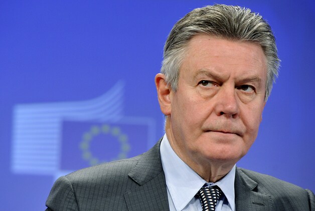 Eurocommissaris voor Handel Karel De Gucht (Open Vld).