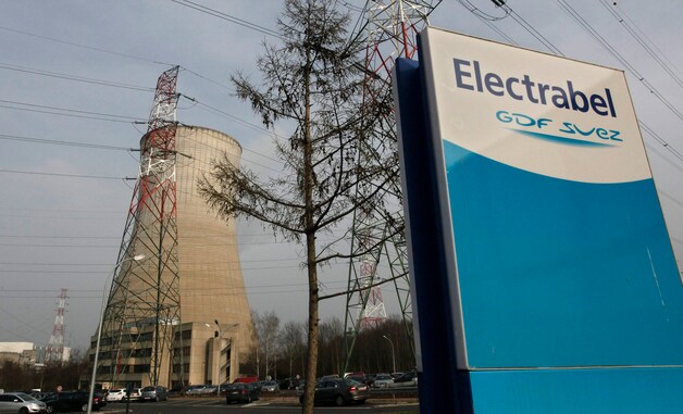De kerncentrale van Tihange (Hoei).