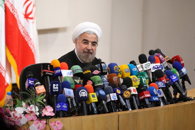 Iraans president Hassan Rohani.