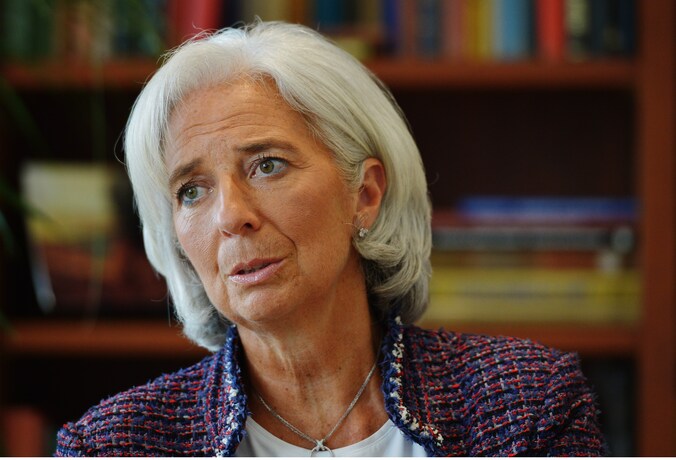 IMF-topvrouw Christine Lagarde.
