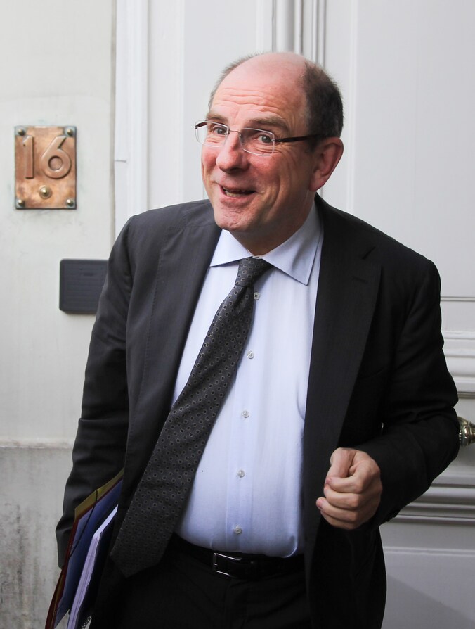 Minister van Financiën Koen Geens (CD&amp;V).
