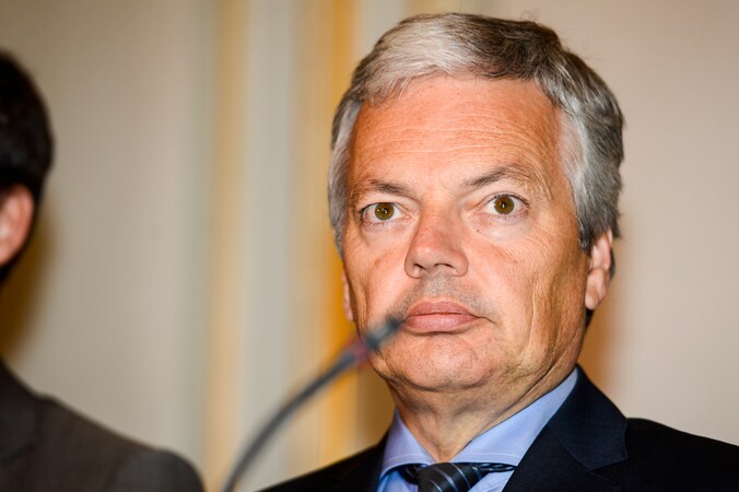 Buitenlandminister Didier Reynders (MR).