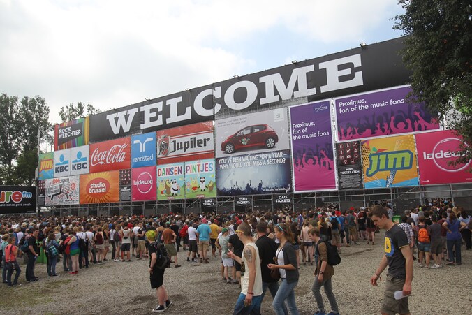 Rock Werchter vorig jaar.