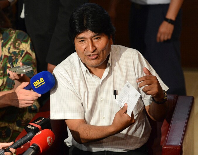 Evo Morales (archieffoto)