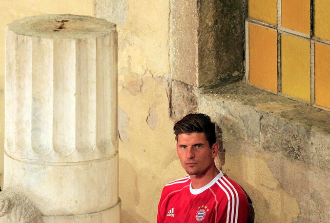 Gomez in zijn tijd bij Bayern
