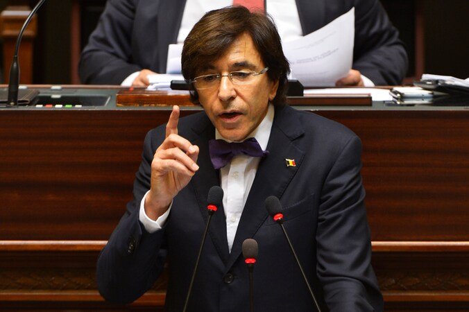 Premier Elio Di Rupo.