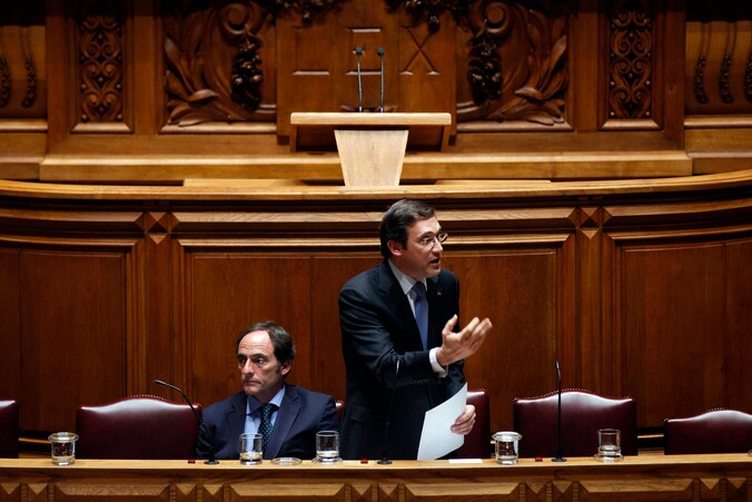De Portugese premier Pedro Passos Coelho.
