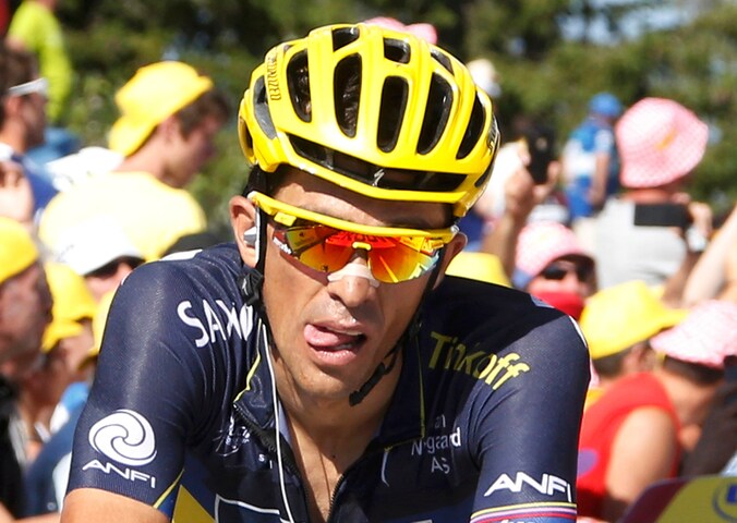 Kopman Alberto Contador had waarschijnlijk gehoopt op een andere prijs.