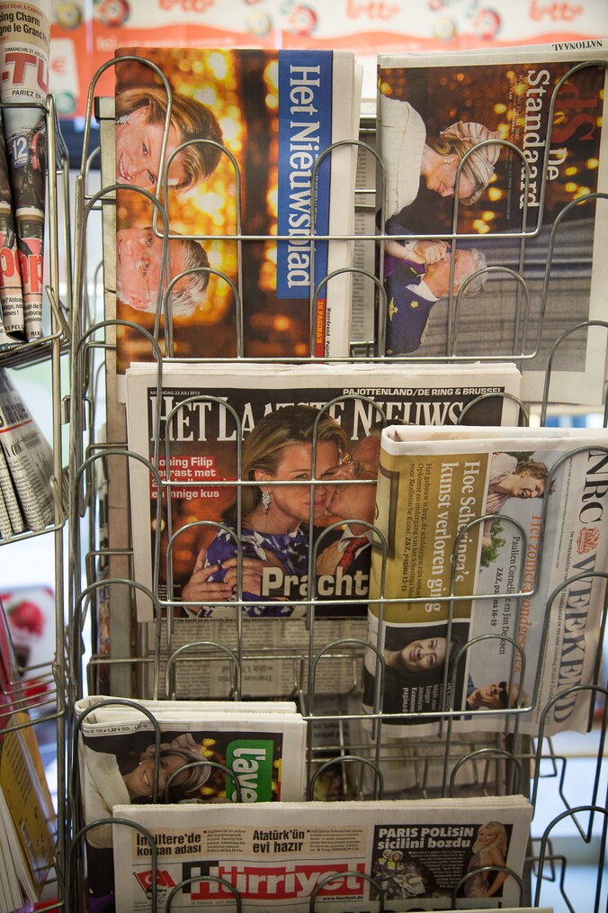 De kwaliteitskranten groeiden dankzij een hogere digitale verkoop.