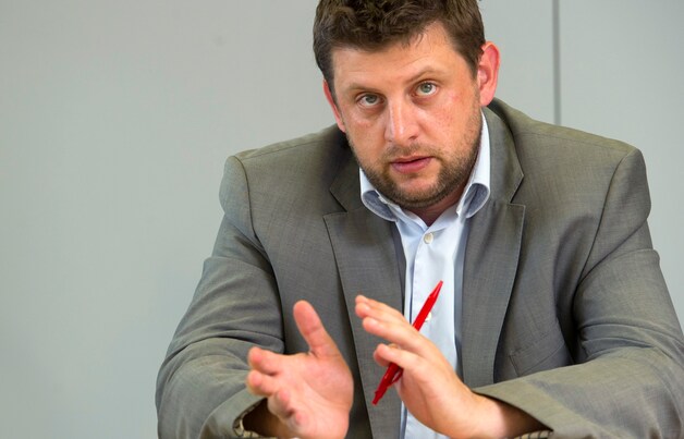 Staatssecretaris voor Fraudebestrijding John Crombez (sp.a).