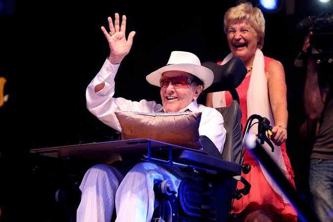 Eddy Wally maakte een goede indruk vandaag op het podium in Gent.