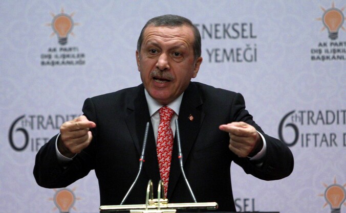 De Turkse premier Erdogan.