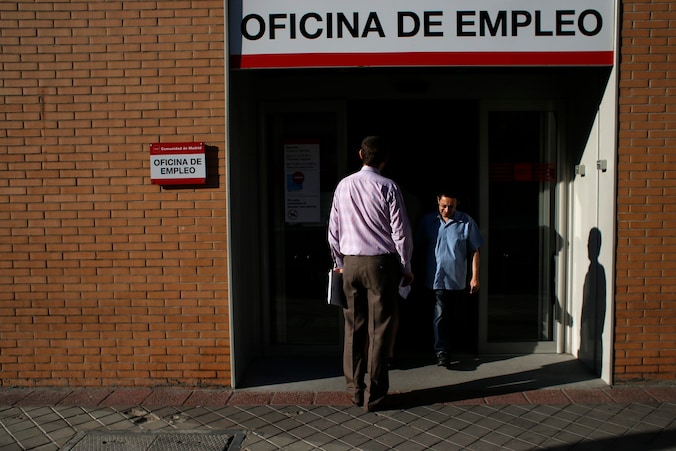Spanje is een van de landen waar de werkloosheid het hoogste is.