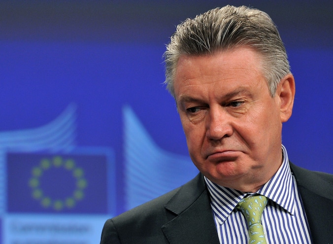 Europees commissaris voor Handel Karel De Gucht.