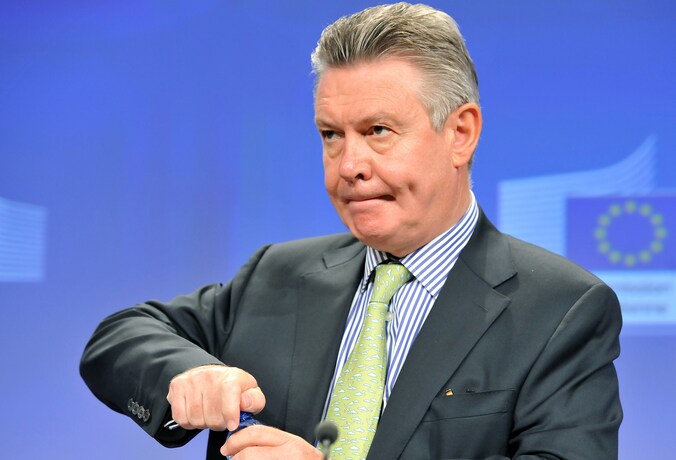 Europees commissaris voor Handel Karel De Gucht.