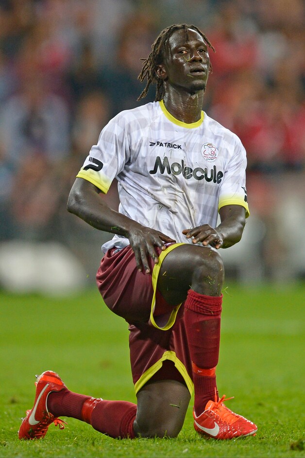 Mbaye Leye miste voor 'Essevee' de enige kans van de wedstrijd.