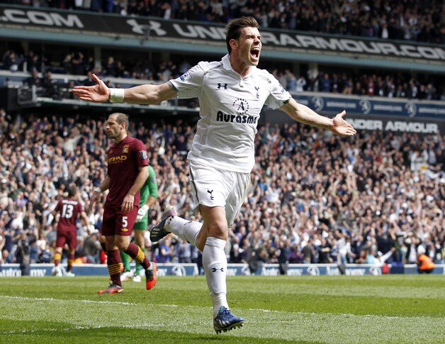 Voor Gareth Bale was 'slechts' een achtste plek weggelegd.