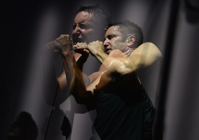 Trent Reznor van Nine Inch Nails.