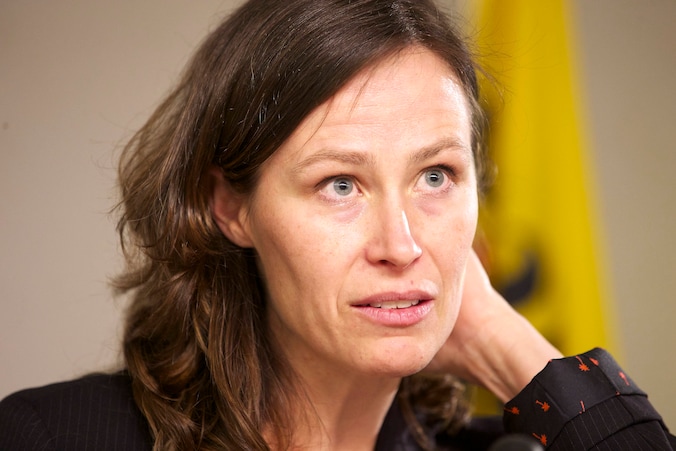 Vlaams minister van Wonen Freya Van den Bossche.
