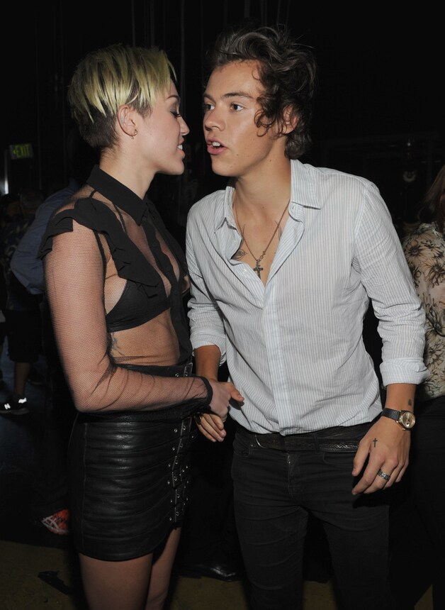 Harry en Miley kwamen wel overeen op de Teen Choice Awards.