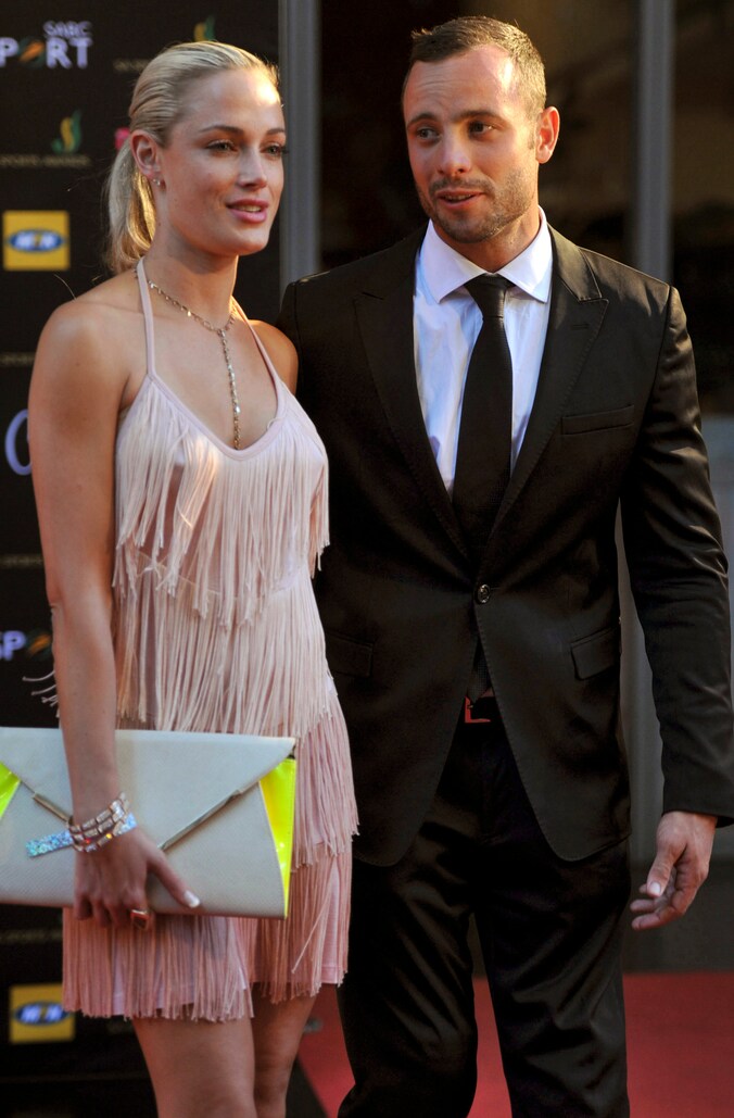 Archiefbeeld van Reeva en Oscar in november 2012.