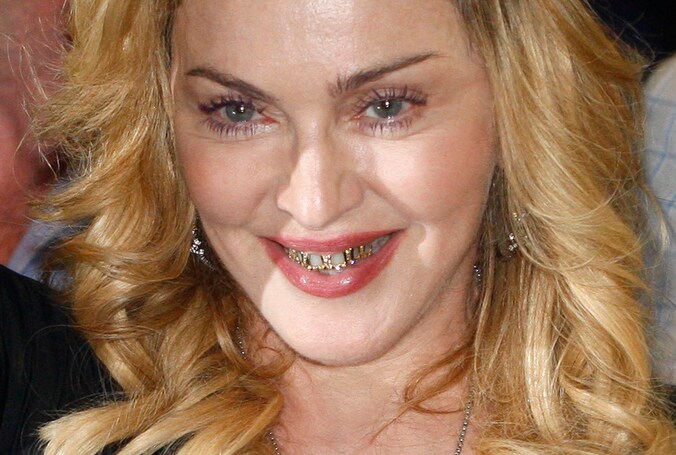 Madonna afgelopen week in Rome.