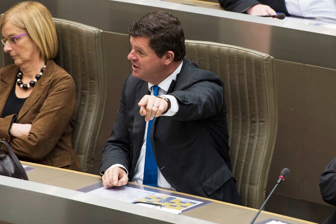 Bart Tommelien naast Marleen Vanderpoorten.