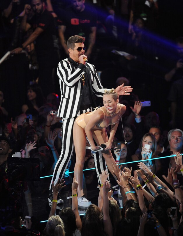 Een twerkende Miley Cyrus