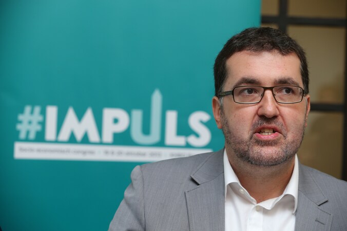 Groen-voorzitter Wouter Van Besien.