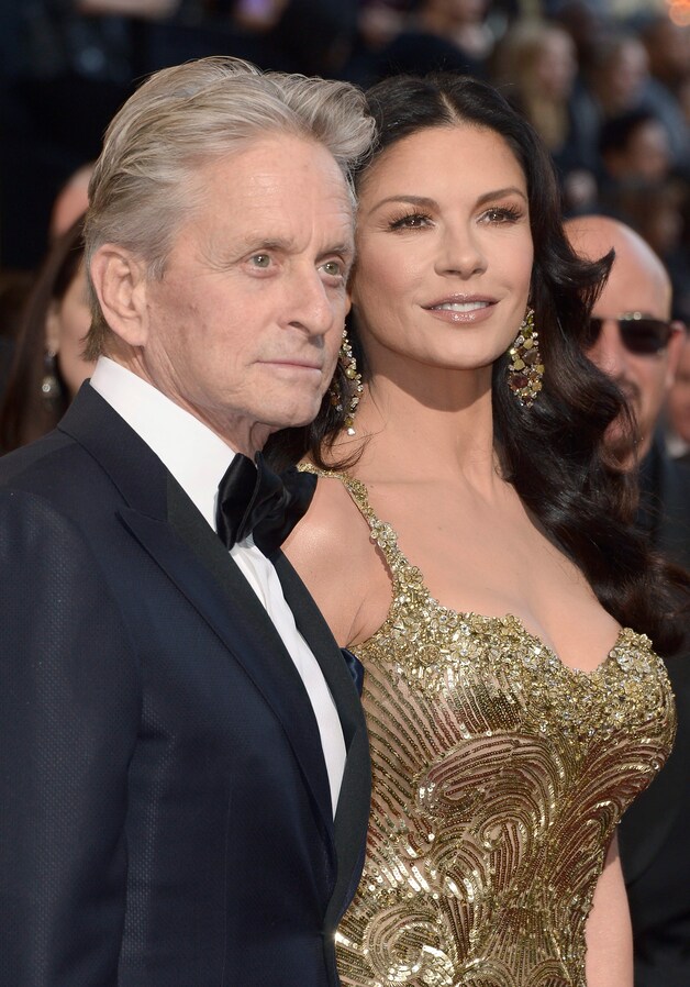 Michael en Catherine in februari.