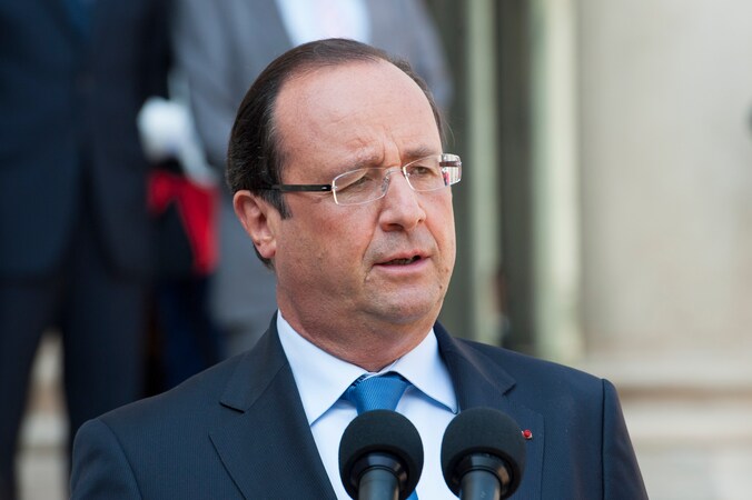 Frans president François Hollande.