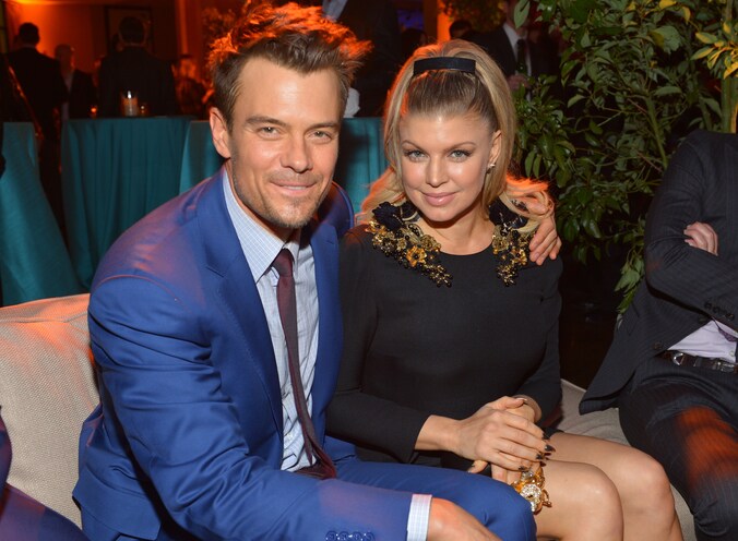 Josh Duhamel en Fergie.