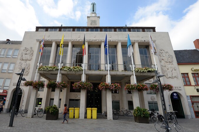Het stadhuis van Turnhout.