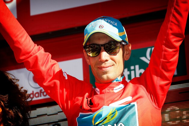 De Italiaan heeft in de stand nu 33 tellen bonus op Nicolas Roche