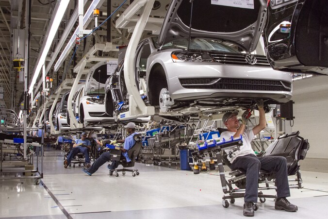 Volkswagen blijft het populairste automerk.