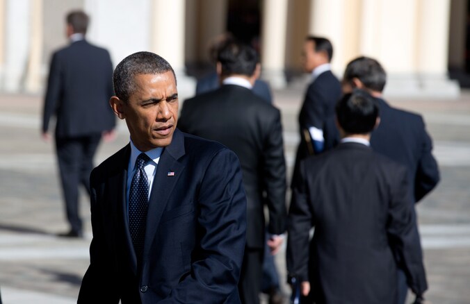 Obama op de G20-top.