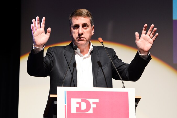 FDF-voorzitter Olivier Maingain.