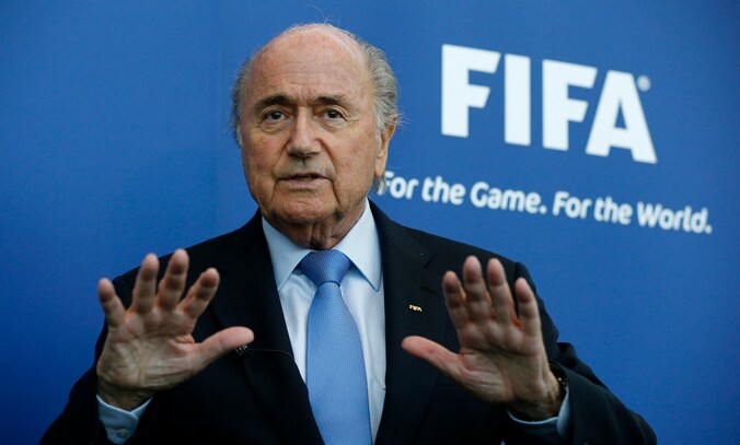 FIFA-voorzitter Sepp Blatter.