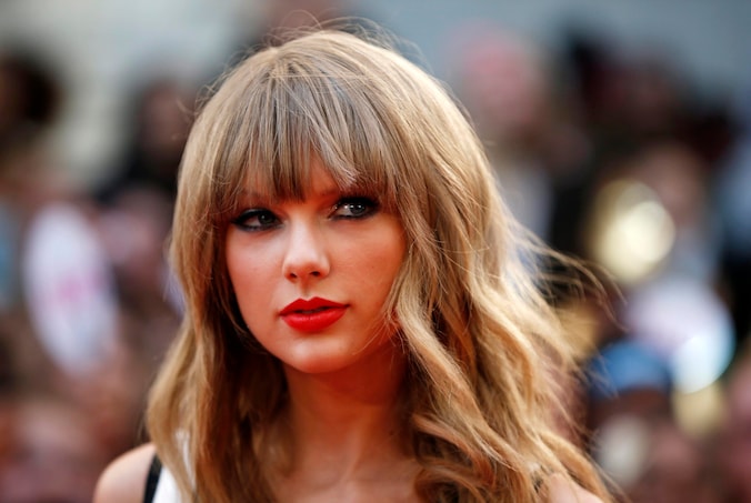 Zangeres Taylor Swift.