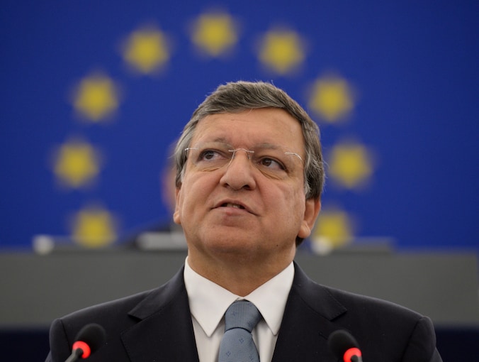 Commissievoorzitter José Manuel Barroso.