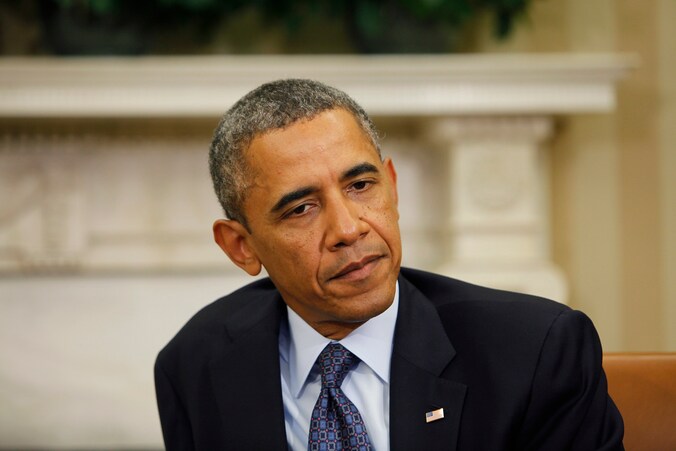 De Amerikaanse president Barack Obama.