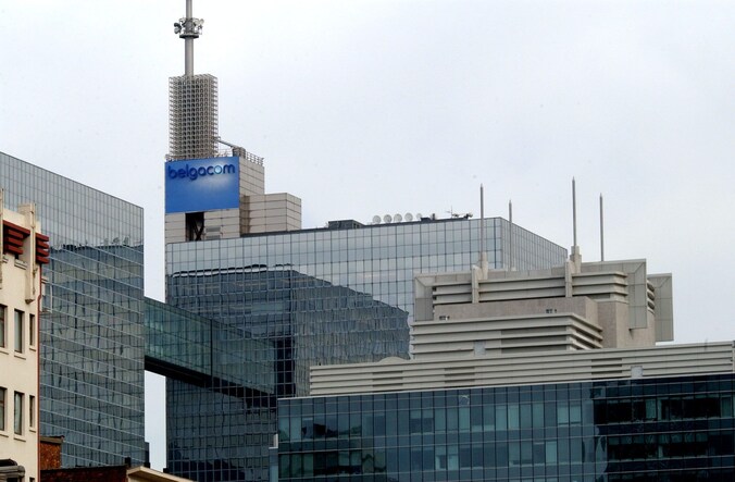 De Belgacom-torens in Brussel.
